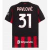 AC Milan Strahinja Pavlovic #31 Hemmatröja 2025-26 Korta ärmar